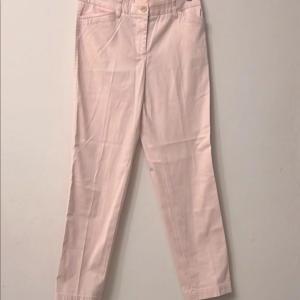 Talbots pastel pink Straight Leg Pants
